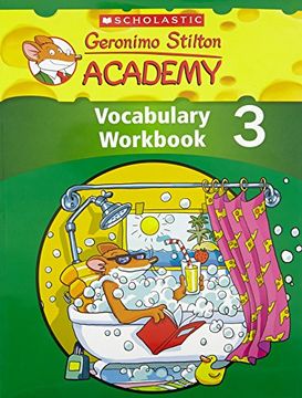 portada Geronimo Stilton Academy Vocabulary Workbook Level 3 [Paperback] Scholastic 