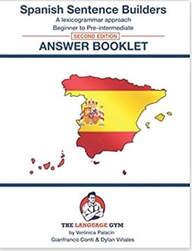 portada Spanish Sentence Builders - beg - pre i - Answer Book: Sentence Builders (in Spanish)