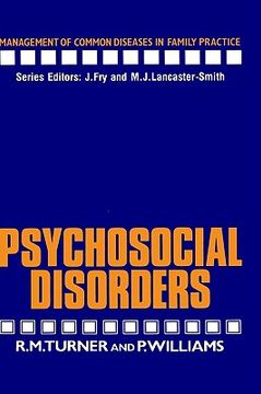 portada psychosocial disorders (en Inglés)