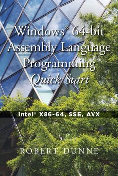 portada Windows® 64-Bit Assembly Language Programming Quick Start: Intel® X86-64, Sse, avx (in English)