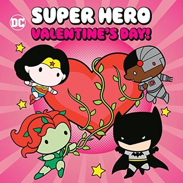 portada Super Hero Valentine'S Day! (dc Justice League) (Pictureback(R)) (en Inglés)
