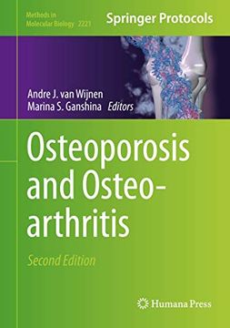 portada Osteoporosis and Osteoarthritis: 2221 (Methods in Molecular Biology) (in English)