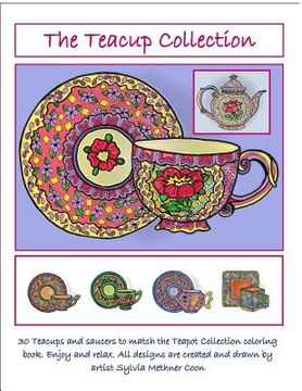 portada The Teacup Collection: Coloring Book (en Inglés)