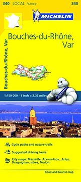 portada Michelin France Bouches-Du-Rhône, var map 340 (Maps (en Inglés)