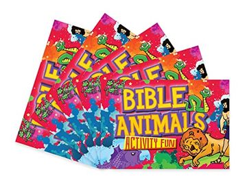 portada Bible Animals Activity Fun: 5 Pack (in English)