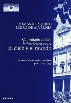 portada Comentario al Libro de Aristóteles Sobre el Cielo y el Mundo (in Spanish)