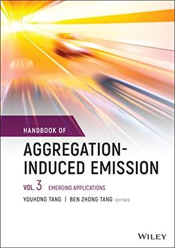 portada Handbook of Aggregation-Induced Emission, Volume 3: Emerging Applications (en Inglés)