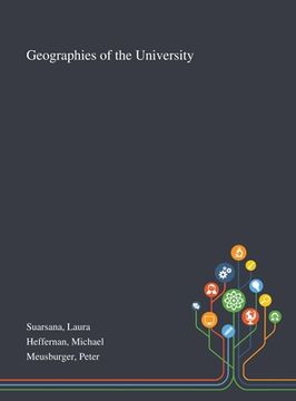 portada Geographies of the University (in English)
