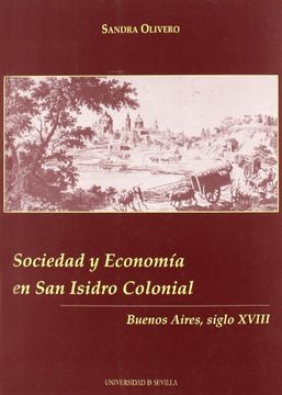 portada Sociedad y Economia en san Isidoro Colonial