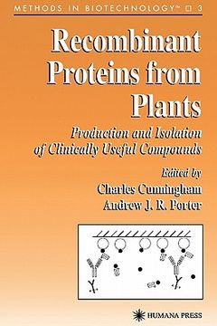 portada recombinant proteins from plants (en Inglés)