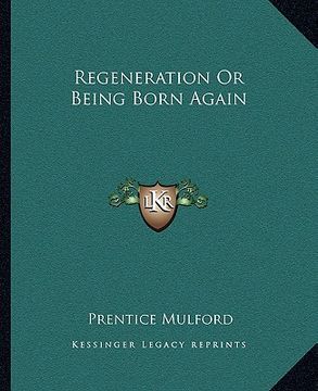 portada regeneration or being born again (en Inglés)