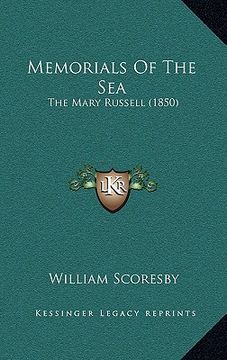 portada memorials of the sea: the mary russell (1850) (en Inglés)