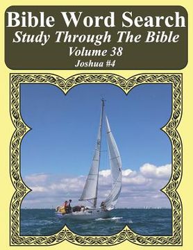 portada Bible Word Search Study Through The Bible: Volume 38 Joshua #4 (en Inglés)