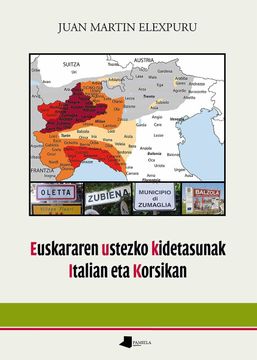 portada Euskararen Ustezko Kidetasunak Italian eta Korsikan (en Euskera)