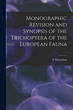 portada Monographic Revision and Synopsis of the Trichoptera of the European Fauna (en Inglés)