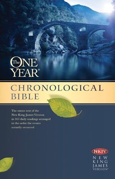 portada The One Year Chronological Bible NKJV (en Inglés)