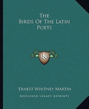 portada the birds of the latin poets (in English)