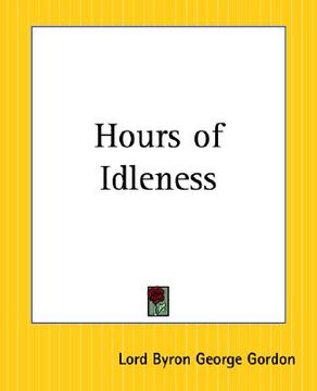 portada hours of idleness (in English)