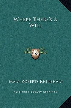 portada where there's a will (in English)