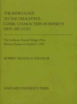portada the ridiculous to the delightful: comic characters in sidney's new arcadia