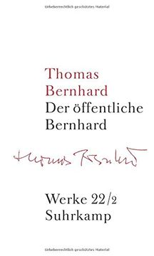 portada Werke in 22 Bänden: Band 22: Journalistisches Reden Interviews: Bd. 22 (en Alemán)