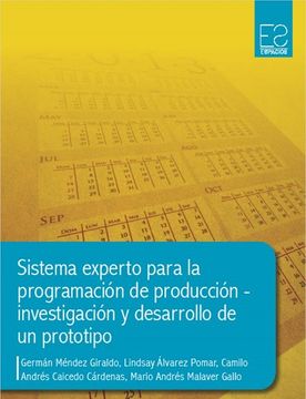 portada Sistema Experto Para La Programacion De Produccion - Investigacion Y Desarrollo De Un Prototipo - Varios Autores - libro físico