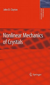 portada nonlinear mechanics of crystals (en Inglés)