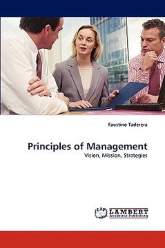 portada principles of management (en Inglés)