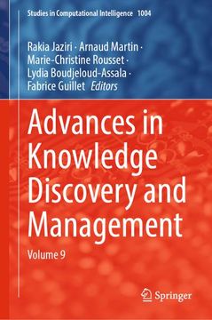 portada Advances in Knowledge Discovery and Management: Volume 9 