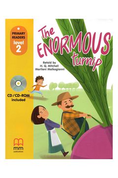 portada The Enormous turnip - Primary Readers level 2 Student's Book + CD-ROM (in English)