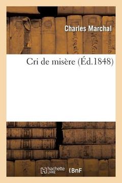 portada Cri de Misère (en Francés)
