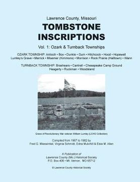 portada Tombstones Vol. I (in English)