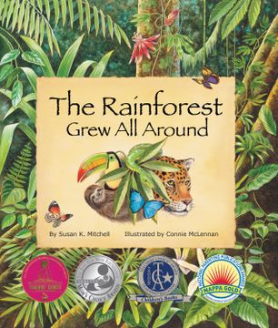 portada Rainforest Grew All Around, The (en Inglés)