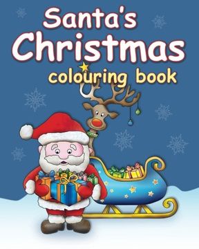 portada Santa's Christmas colouring book