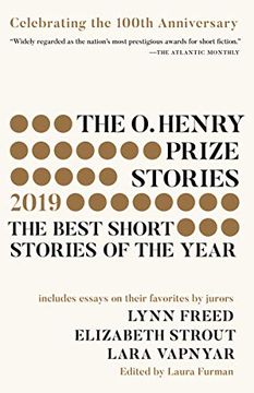 portada The o. Henry Prize Stories 100Th Anniversary Edition (2019) (The o. Henry Prize Collection) (en Inglés)
