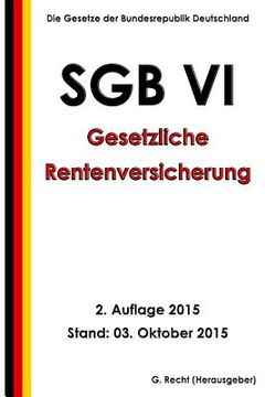 portada SGB VI - Gesetzliche Rentenversicherung, 2. Auflage 2015 (in German)