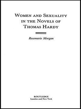 portada Women and Sexuality in the Novels of Thomas Hardy (en Inglés)
