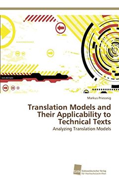 portada Translation Models and Their Applicability to Technical Texts