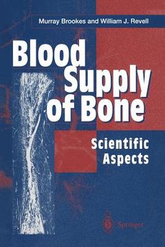 portada blood supply of bone: scientific aspects (en Inglés)