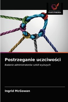 portada Postrzeganie uczciwości (en Polaco)
