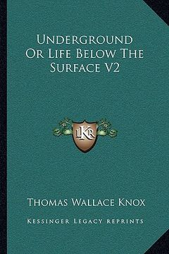 portada underground or life below the surface v2