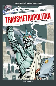 portada Transmetropolitan vol. 3 de 10: El año del cabrón (DC Pocket)