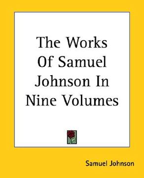 portada the works of samuel johnson in nine volumes (in English)