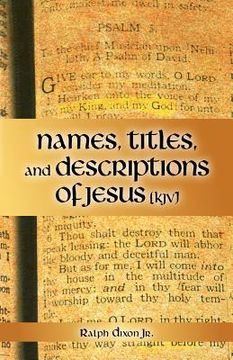 portada names, titles, and descriptions of jesus (kjv) (en Inglés)
