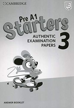portada Pre A1 Starters 3 Answer Booklet: Authentic Examination Papers