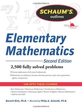 portada Schaum`S Outline of Review of Elementary Mathematics (en Inglés)