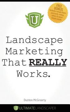 portada landscape marketing that really works (en Inglés)