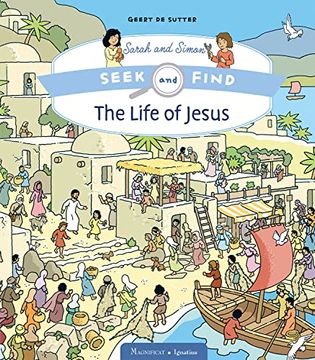 portada The Life of Jesus (Seek and Find Sara and Simon) (en Inglés)