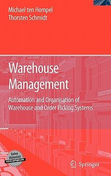 portada warehouse management: automation and organisation of warehouse and order picking systems (in English)
