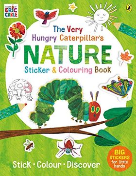 portada The Very Hungry Caterpillar’S Nature Sticker and Colouring Book (in English)